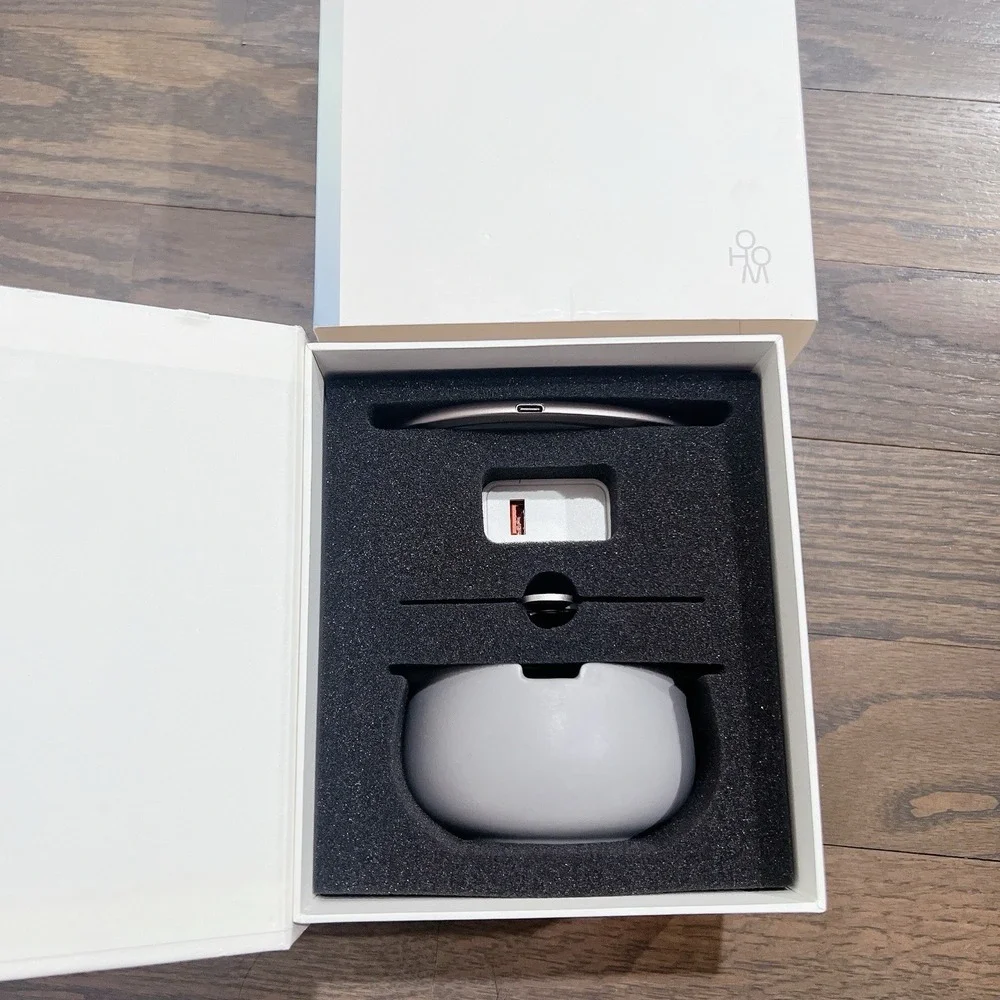 OHOM unity collection 4 Jun Self-heating Diffuser Bundle Set - Soft Gray - NEW